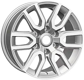 Диски Khomen Wheels KHW1723 (Toyota LC Prado/Lexus GX) F-Silver